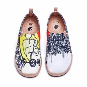 UIN Men's Walking Shoes Slip On Loafers (Figure Body)